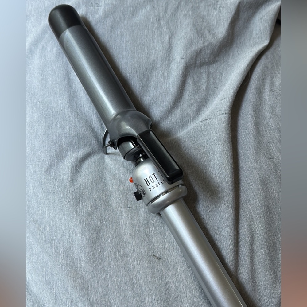 Hot Tools Diamond Platinum Salon Curling Iron 1 1/4 barrel